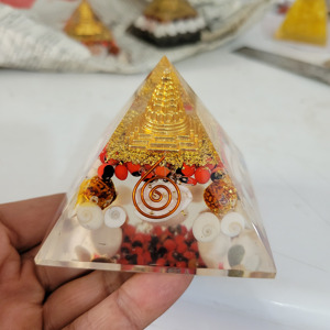 Cao nhất bán hàng đầu xu hướng giàu có Máy phát điện gomati Chakra shree yantra orgone kim tự tháp cho sự thịnh vượng thịnh vượng 70-75mm với số lượng lớn - Product Image 1