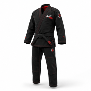 Kimono de karaté Fly Humble SPORTSWEAR unisexe bleu marine 100% coton coupe classique durable respirant sans couture avec logo brodé - Product Image 5