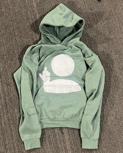 Sweat à capuche pour homme 100% coton 500 Gsm avec logo imprimé personnalisé et épaules tombantes pour l'hiver - Product Image 4