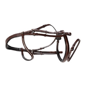 Bridon d'équitation en cuir pleine fleur de qualité supérieure, robuste et durable, pour cavalier professionnel HASHIR - Product Image 3