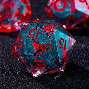 Dados de Resina Master Craft, Dados Poliédricos de Resina de Alta Precisión para Juegos de Mesa DND RPG Profesionales, Suministro de Artículos de Juego al por Mayor - Product Image 3