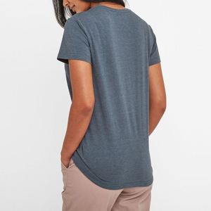 Camisetas Deportivas para Mujer con Logotipo Personalizado a Precio de Mayoreo, Manga Corta, Secado Rápido, Transpirables, Diseño Liso, Cuello Redondo, Corte Holgado - Product Image 4