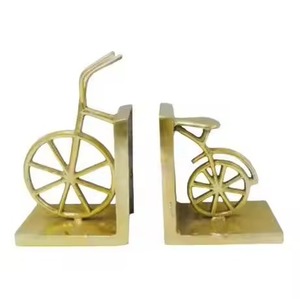 Sujetalibros Metálicos Contemporáneos (2 Piezas) con Diseño Escultural de Figura Humana, Forma Irregular, Accesorio Decorativo para Lectura - Product Image 3