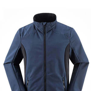 Veste Softshell imperméable personnalisée en couleur, taille et logo, respirante et légère pour hommes - Product Image 4