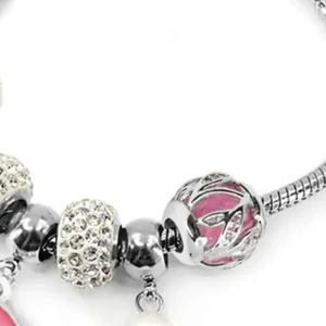   Pulsera con dijes hecha en 1992 para mujer, elegante colgante de color verde plateado, joyería para la muñeca, accesorio de moda elegante para aniversario - Product Image 2
