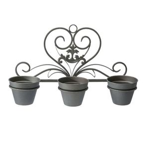 Pot de fleurs en métal de haute qualité pour hôtel et restaurant, vente en gros, design moderne, jardinière suspendue - Product Image 4