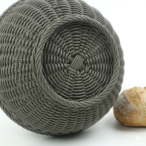 Washable Synthetic Rattan Fruit Bowl Food Grade PP Wicker <b>Bread</b> <b>Basket</b> for Hotel Restaurant Countertop Display Export Quality - Product Image 6