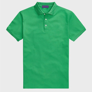 Polo vert premium - Vêtements de sport en coton doux à manches courtes - Fabricant de vêtements sur mesure directement de l'usine de Sialkot - Product Image 6