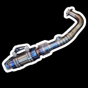Taiwan Made KAO Titanium Alloy Racing Exhaust Muffler for Motorcycle Performance Upgrade - Product Image 6