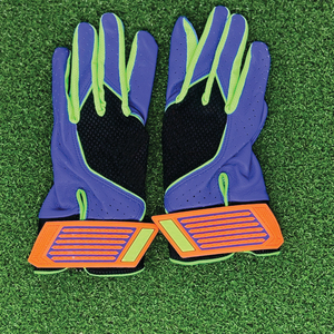 Gants de frappe de baseball en cuir pour adultes, personnalisables, haute qualité, légers, couleurs et logo personnalisés - Product Image 4