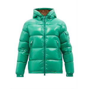 Warm Lightweight Coated Camouflage <b>Pattern</b> Puffer Jacket with Front Logo <b>for</b> Spring Outdoor Wear Everyday Cold Weather Comfort - Product Image 4