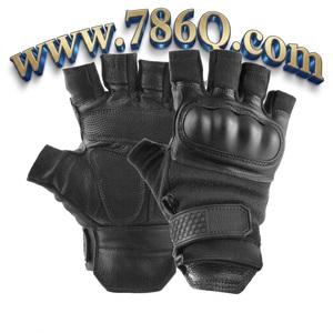 Half Fingers Tactical Sport Professional Half Finger Hard Knuckle Hiking <b>Computer</b> Cycling Gloves - Product Image 1