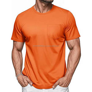 Camiseta de Talla Grande Personalizada con Logotipo Estampado, Camiseta Lisa con Cuello Redondo para Hombre, Camiseta Personalizada - Product Image 3