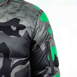 Chaqueta de Plumón Formal para Hombre, Diseño Personalizado, Acolchada, con Capucha, Estilo Bomber, Impermeable, Resistente al Viento, Ecológica, Premium, Cálida para Invierno - Product Image 5