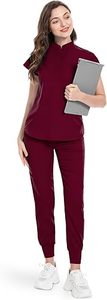 Conjunto de Uniforme Médico Unisex para Hospital: Blusas, Camisas y Trajes Quirúrgicos de Algodón Suave y Mezcla de Forro Polar para el Trabajo Sanitario - Product Image 4