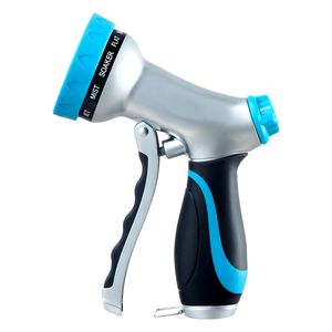 Ugello per Tubo da Giardino in Metallo con 10 Modalità di Spruzzo Regolabili, Impugnatura Ergonomica Confortevole - Product Image 6