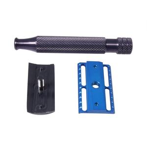 Nueva Maquinilla de Afeitar de Doble Filo de Acero Inoxidable Ajustable, de Alta Gama, Marca Privada OEM - Product Image 1