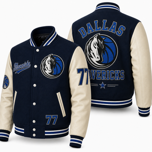 Custom Varsity <b>Jacket</b> With Embroidered Club Logo Front Back Wool Body <b>Leather</b> Sleeves <b>Men</b> Unisex Wholesale OEM Streetwear Design - Product Image 3