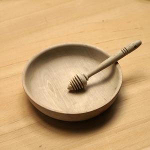 Vintage Style Wooden Honey Wand with Mirror Polish Eco-Friendly Long Handle for <b>Camping</b> <b>Kitchen</b> Accessories - Product Image 1