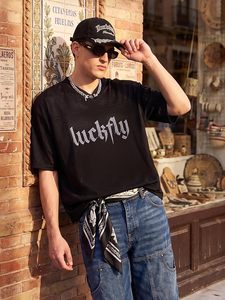 Men's Mesh Baggy Y2K Jersey <b>T</b>-<b>Shirt</b>, Couple Oversized V-Neck Sport Tee Front & Back Logo Print Casual Athletic Top - Product Image 5