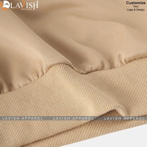 เสื้อสเวตเตอร์ผ้าคอตตอนของผู้ชายสำหรับใส่ทำงานแจ็กเก็ตเนื้อบางคอกลมยาวสีล้วนสำหรับฤดูหนาวออกแบบโลโก้ได้ตามต้องการ - Product Image 6