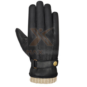 Gants en cuir imperméables d'hiver les plus vendus - Robustes, compatibles écran tactile, respirants et écologiques pour l'extérieur et les voyages - Product Image 5