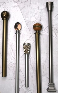 Industrial Design Style Metal Curtain Rod - Product Image 5