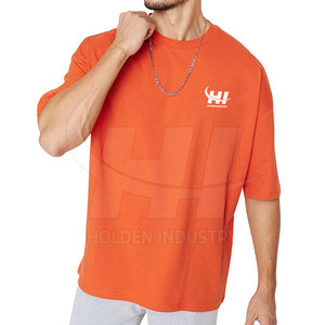 T-shirts surdimensionnés de haute qualité faits sur mesure, vêtements d'été, couleur personnalisée, manches courtes, 100% coton, t-shirt surdimensionné - Product Image 4