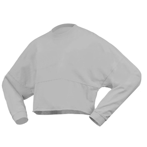 Camiseta Corta Deportiva para Mujer, Mezcla de Algodón Suave, Ajuste Holgado y Cómodo, Camisetas Cortas Deportivas para Uso Diario - Product Image 1