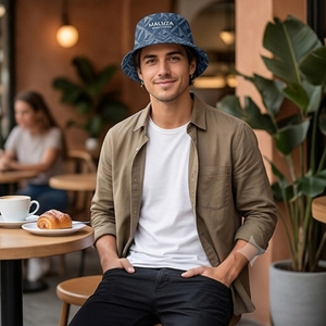 Sombrero de Seguridad con Banda Reflectante, Alta Visibilidad, Impermeable, para Trabajo al Aire Libre, con Logotipo Personalizado, Sombrero de Pescador para Protección Solar - Product Image 4