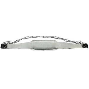 Ceinture de dips premium avec chaîne, ceinture de musculation avec chaîne pour l'haltérophilie, tractions et dips personnalisés, ceinture de dips confortable en cuir pour hommes - Product Image 2