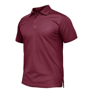 Chemises polo tactiques de sécurité en polycoton de qualité supérieure, chemises polo pour agents de sécurité - Product Image 1