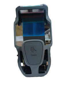 Ruban en résine YMCKO couleur pleine, tricolore, 110*80, numéro de pièce 800300-252IN, pour imprimante de cartes d'identité Zebra ZC300, 300 impressions, original, direct - Product Image 1