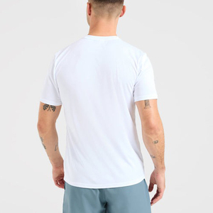 เสื้อยืดคอกลมทรงโอเวอร์ไซส์ ผ้าคอตตอน 100% คุณภาพสูง 180gsm ระบายอากาศได้ดี  พร้อมปักโลโก้ตามสั่ง สำหรับผู้ชาย - Product Image 6