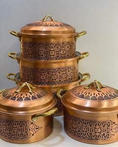 Recipiente para calentar comida estilo buffet, de cobre de lujo, para calentar comida india, para restaurantes, cafeterías, hoteles, clubes, fiestas, con combustible, calentamiento con alcohol, color oro rosa - Product Image 5