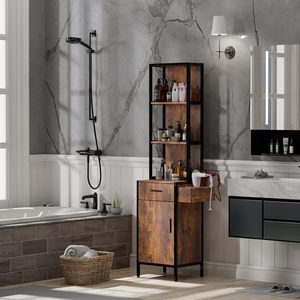 Gabinete de Almacenamiento de 3 Niveles para Salón |   Organizador de Equipos para Estación de Estilismo de Salón de Belleza y Barbería |   Conjunto de Estación de Peluquería - Product Image 1
