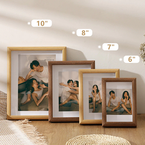 R-<b>Frame</b> 5" 6" 7" 8" 10" Wooden <b>Frame</b> <b>Wall</b> Decor Tabletop Display 4x6 5x7 6x8 8x10 Wood Photo <b>Frame</b> - Product Image 6