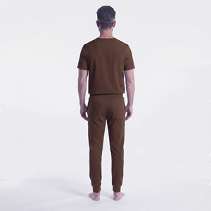 Tenue Médicale Personnalisée pour Hommes – Ensemble Jogger 94% Polyester 6% Spandex – Uniforme d'Hôpital pour Infirmiers – Vêtements de Travail en Tissu Jersey Anti-Aiguille - Product Image 4