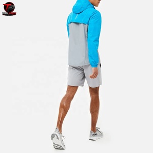Conjunto Deportivo con Capucha, Chaqueta Cortavientos de Invierno, Pantalones Cortos, Chaqueta Ligera de Poliéster, Unisex - Product Image 5
