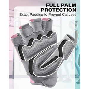 Guantes de Ciclismo Personalizados con Agarre Antideslizante, Guantes de Entrenamiento de Medio Dedo, Unisex, para Gimnasio - Product Image 2