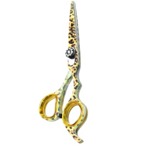 Tijeras de peluquero con tamaño y logotipo personalizados, tijeras de corte de pelo de alta calidad, mango de acero, instrumentos de belleza de borde afilado - Product Image 1