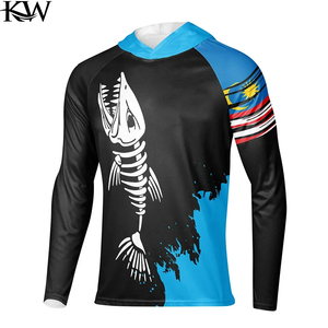 Trajes de Pesca Anti-UV UPF50+ Protección Solar de Secado Rápido Transpirables que Absorben la Humedad Unisex Cómodos 100% Poliéster - Product Image 1