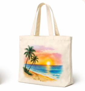 Wholesale Natural Blank Custom logo Printed Reusable Cotton <b>Canvas</b> <b>Tote</b> Bag Shopping Beach Bags - Product Image 2