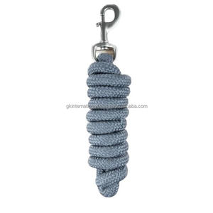 Best Selling latest design Nylon Horse <b>lead</b> <b>rope</b> with bolt snap hook Cotton PP <b>lead</b> <b>rope</b> for horses - Product Image 4