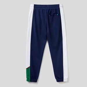 HILTON ENTERPRISES <b>Men's</b> <b>Navy</b> Blue Sweatpants 100% Cotton Fleece Thickness High Elastic Waist Drawstring Closure Casual <b>Joggers</b> - Product Image 2