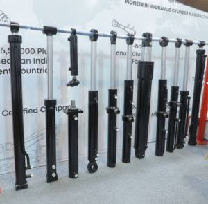 Double Acting <b>Linear</b> <b>Actuators</b> With Polished Chrome Piston Heavy Duty Industrial Hydraulic Cylinders Display Assorted - Product Image 3