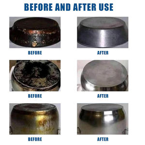 ครีมขัดหม้อสีดำสำหรับขัดขจัดคราบสนิมและขัดเงาครีมขัดผิวแบบใช้แล้วทิ้งอเนกประสงค์ - Product Image 5