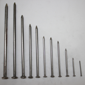 Clous galvanisés Q195 en acier à finition lisse, polis avec précision, pour construction, disponibles en 40mm, 60mm, 80mm, 1'', 2'', 3'', personnalisables, échantillons gratuits - Product Image 1