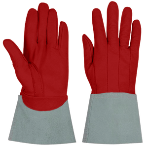 Guantes de Soldadura TIG Reforzados de Cuero de Vaca y Cabra de Alto Rendimiento con Puño de Seguridad de 11 oz, Antiestáticos, para Seguridad Industrial - Product Image 2