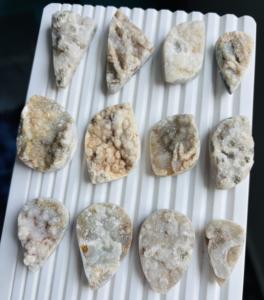 Decoraciones Navideñas de Alta Calidad, Cristal Druzy Oceánico, Piedra de <span class=keywords><strong>Jaspe</strong></span>, Ópalo Natural de la Mejor Calidad, Piedras Pulimentadas de Jade, Excelente - Product Image 4